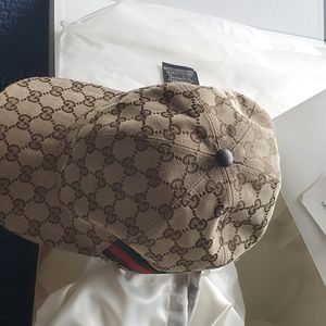 Gucci Original GG canvas baseball hat with Web